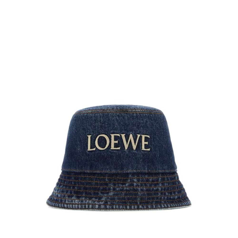 Loewe Men Denim Bucket Hat